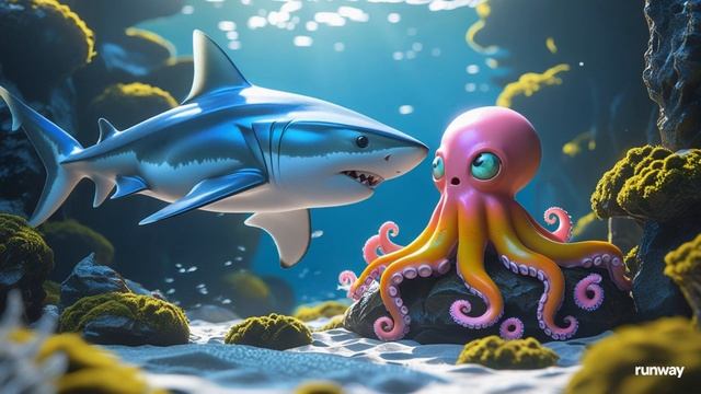 Детская песенка про морских друзей! «Добрая акула»