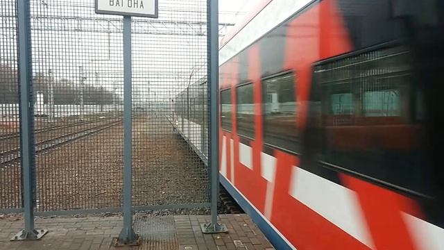 ЭГ2ТВ-032 Иволга 2.0 ЦППК Перекраска МЦД На станции Кунцевская