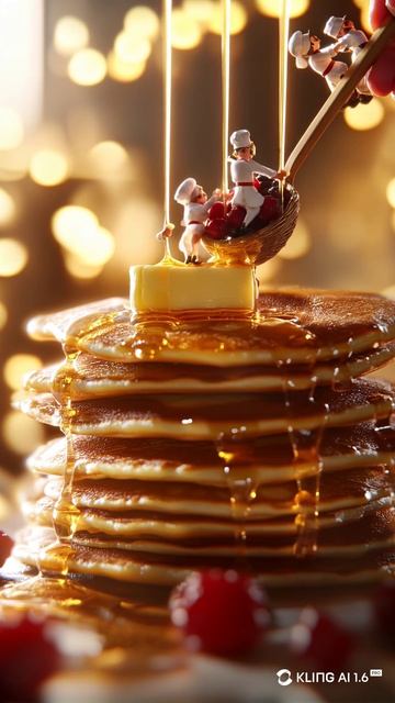 Мультфильм как украшают блины на масленицу