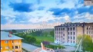 FPV Дрон на оптоволокне залетает в бронеавтомобиль