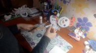 Объёмная снежинка просто и быстро