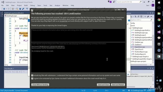 [Udemy UE4 C++] 089 Pointer Protection Process