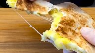 Ароматный и Вкусный ЗАВТРАК...🌮🧀😋 Рецепт в описании ✍️