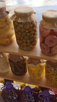 Консервированные мандарины, бананы и другие необычные заготовки! Стамбул, Турция #shorts