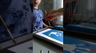 23-й день зимы - Даня рисует пальчики-снеговички)))