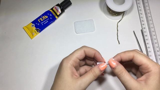Серединки-бантики из стразовой цепочки + школьные бантики🎀МК🎀Laço de fita🎀Ribbon bow