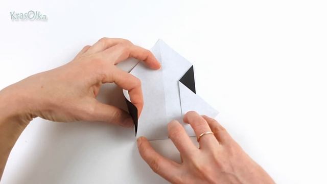 PENGUIN Origami   Paper Penguin Craft   Winter Paper Crafts   Easy Origami Penguin DIY