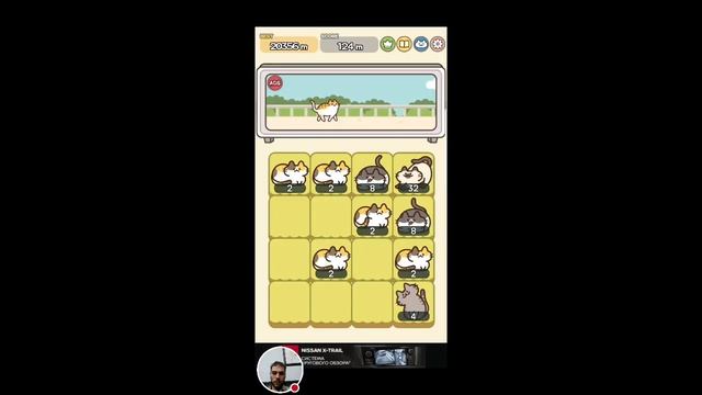 Стрим игры "2048 WalkingCat".