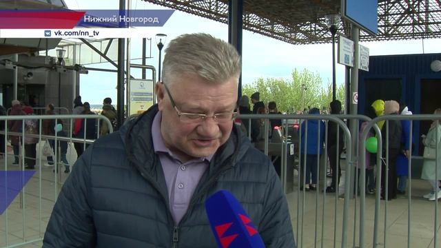 Нижегородская канатная дорога вновь запущена после месяца модернизации