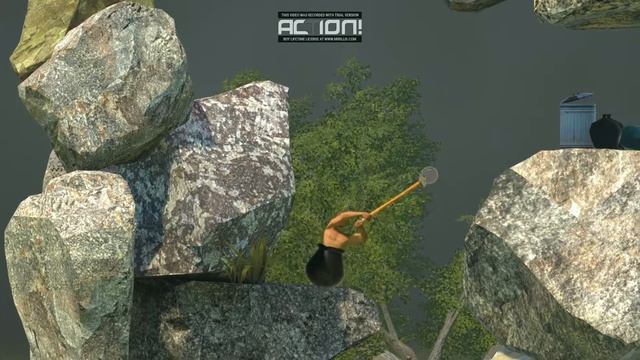 Прохождениэ Getting Over It with Bennett Foddy