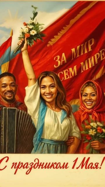 Первомай с западными звездульками