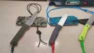 AlphaKnives /// Калаши, Hunter, Borz и ножи из х12мф