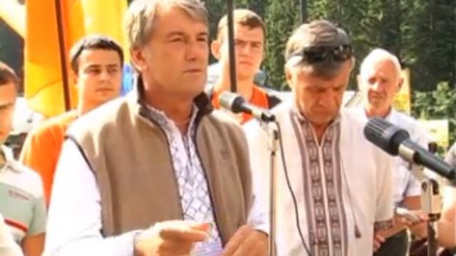 Промова Ющенка біля Говерли 2011