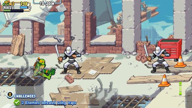 Прохождение Игры TMNT Shredder's Revenge Часть 2