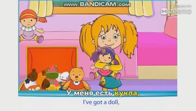 Английский для детей I've got a doll