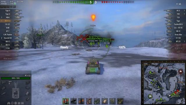 World of Tanks 28 ИСУ 152