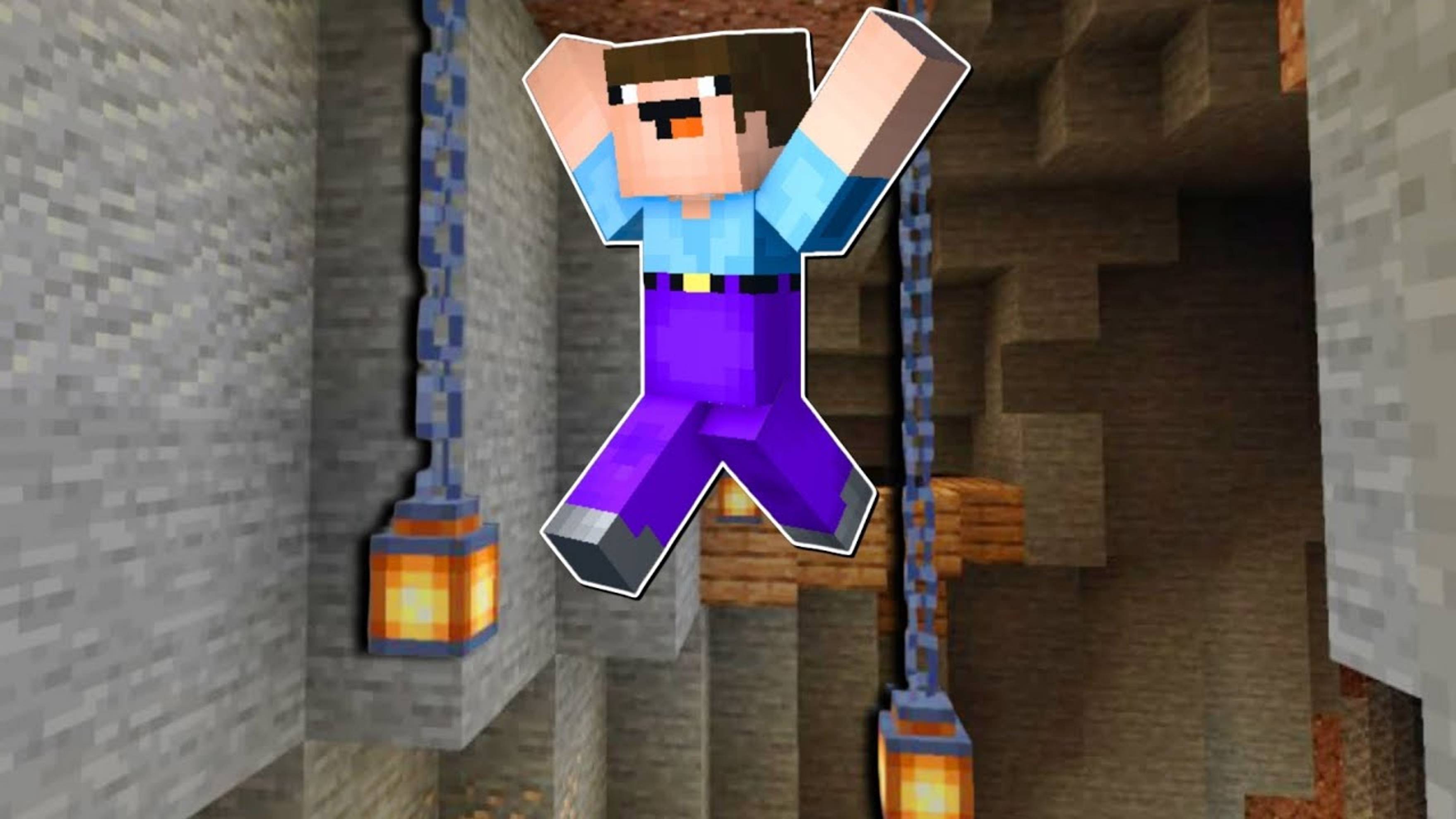 📹 СЛОЖНЫЙ ПАРКУР ДЛЯ НУБА В МАЙНКРАФТ ! НУБИК ПРОХОДИТ ПАРКУР ТРОЛЛИНГ MINECRAFT!