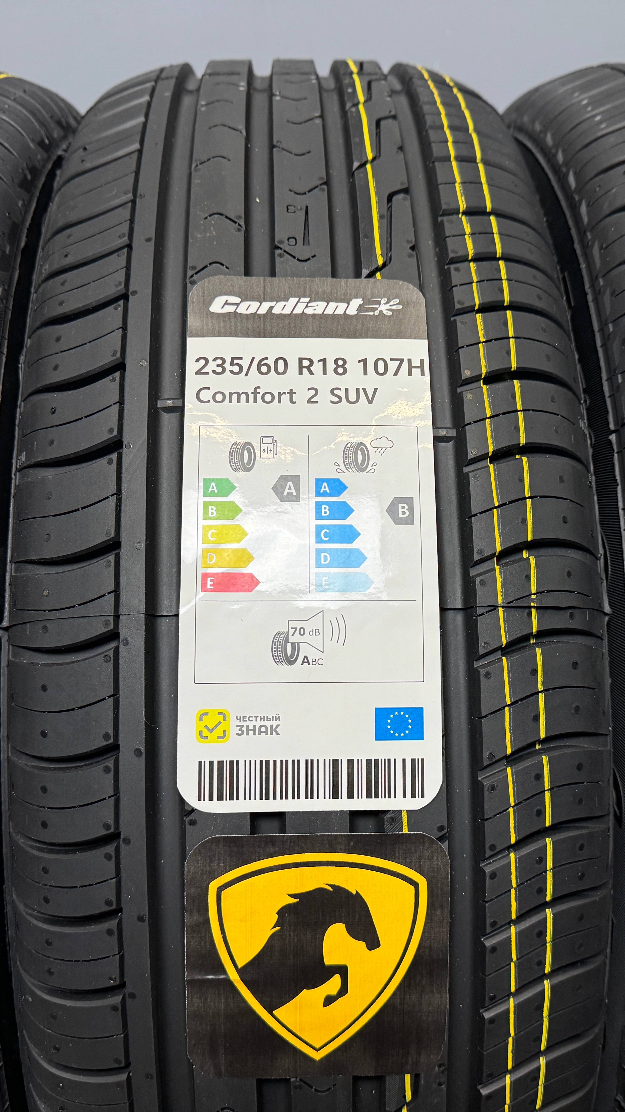 Cordiant Comfort 2 SUV 235/60 R18 107H XL