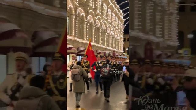 Подразделения Народно-освободительной армии Китая приняли участие в репетиции парада к 9 мая