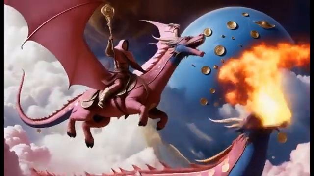 Riders on Magic Dragons | AI-Generated Video 335