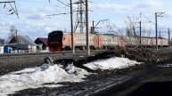 Электропоезд ЭД9М-0139 Аламбайский экспресс.