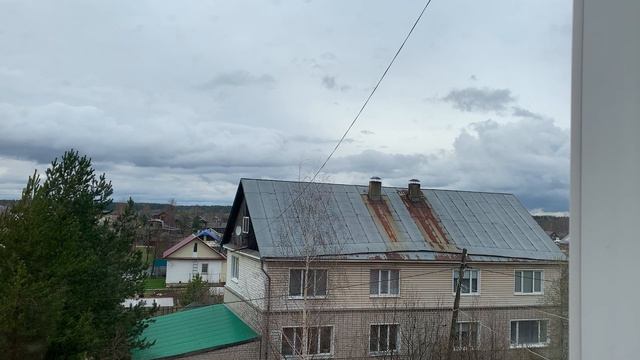 The weather outside the window in our village: Погода ч.1