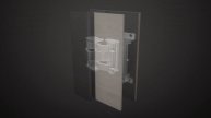 демонстрация работы скрытых петель i-doors