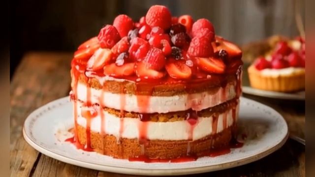 Торт счастья из стихов и снов. #топыкатегорий