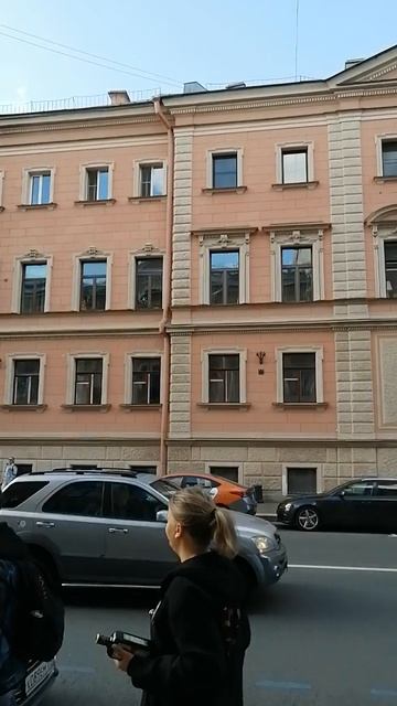 Ново-Михайловский дворец по Миллионной улице. Шталмейстерский корпус. Миллионная. 19.