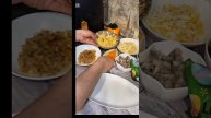 Селёдка под шубой, с овощами приготовленными в аэрогриле...