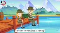 English Speaking Practice Learn how to speak like a native Fishing with dad