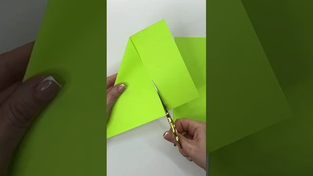 Красивый бумажный тюльпан🌷
