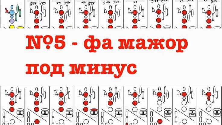 №5 - Гамма фа мажор под минус.