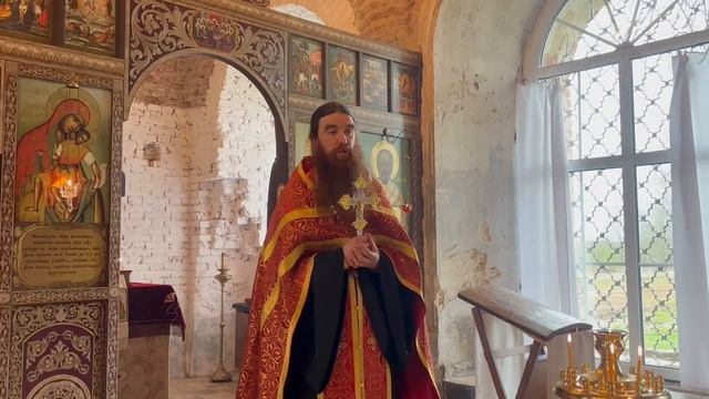 Проповедь свящ. Сергия Чуракова в Колегаево на память блаженной Матроны Московской 1 мая 2025 г.