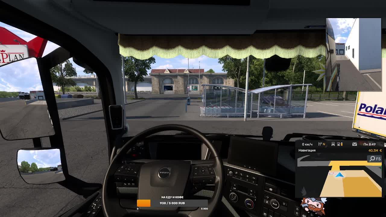 Euro Truck Simulator 2 стрим в честь 1 мая!