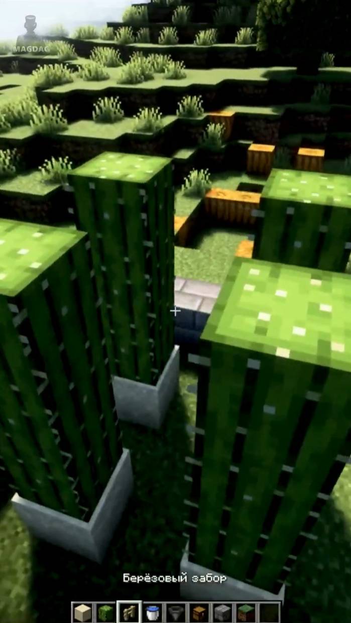 АВТОМАТИЧЕСКАЯ ФЕРМА КАКТУСОВ В MINECRAFT | МАГДАГ - MAGDAG