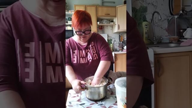 КАтлет баба Таня наделала😁
Все норм, вкусно