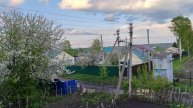 Уютная спокойная тихая деревня, деревенская счастливая жизнь