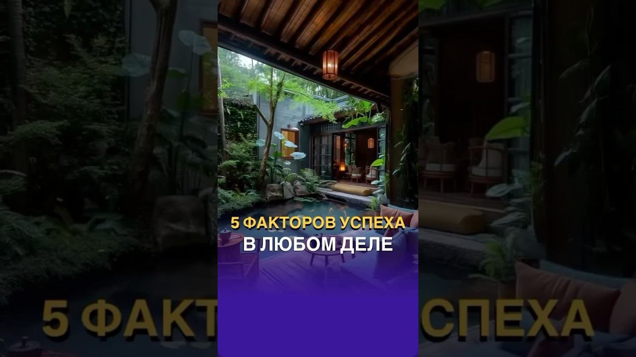 5 факторов успеха в любом деле