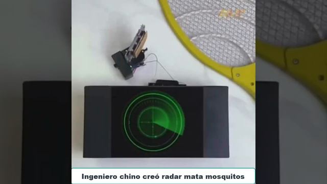 Ingeniero chino creó radar matamosquitos con láser ! #Láser #China #Igeniero #Matamosquitos #Radar