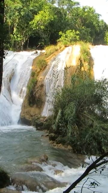 The Great Agua Azul Waterfalls - Chiapas, Mexico