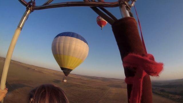 НА ВОЗДУШНОМ ШАРЕ НАД БЕЛОЙ СКАЛОЙ