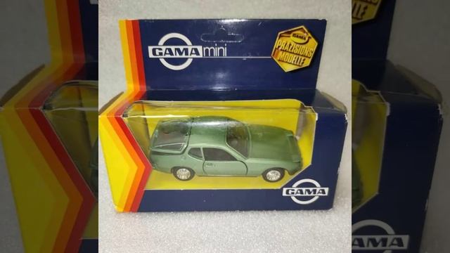 Модель автомобиля коллекционная 1:43 Gama Mini Porsche 924 Германия