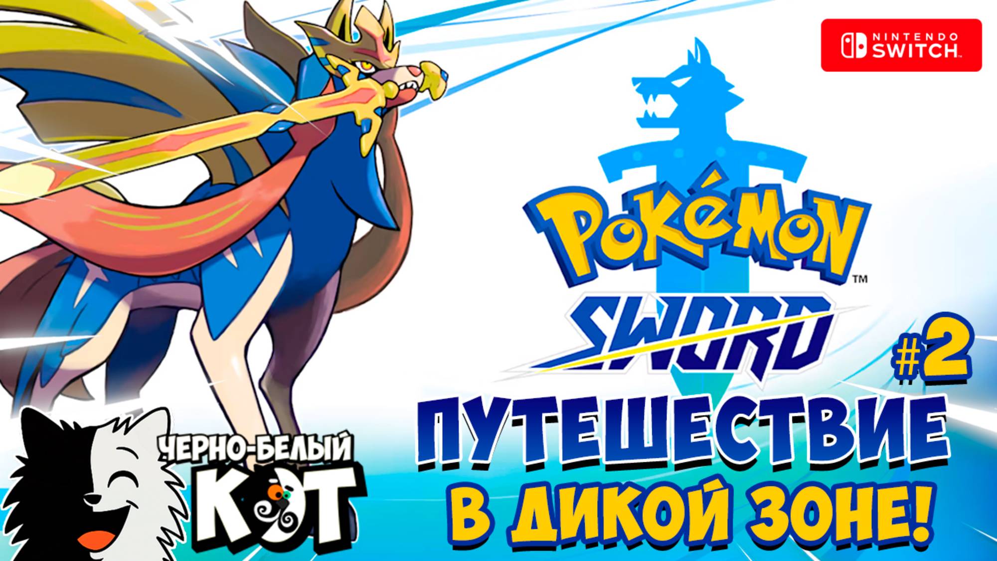 Pokemon Sword: Путешествие в дикой зоне!