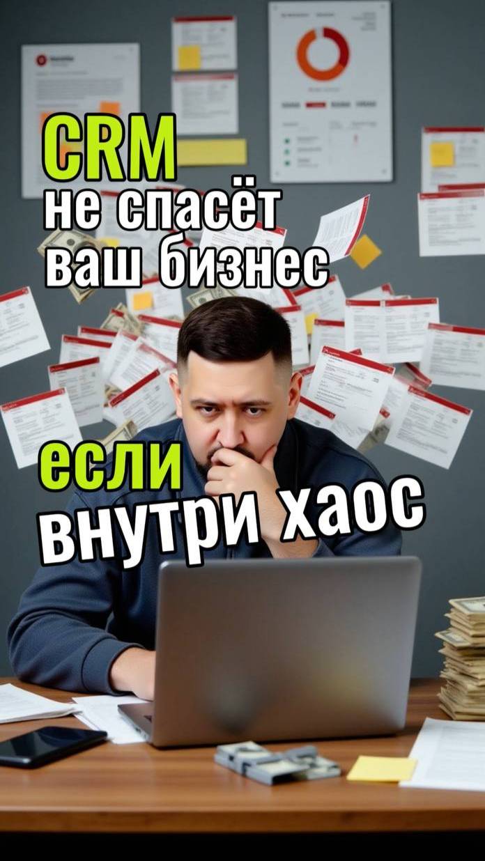 ✨ CRM не спасёт ваш бизнес, если внутри — хаос. Звучит жёстко, но это правда.