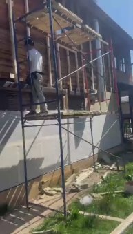 Утепление дома, фасадные работы