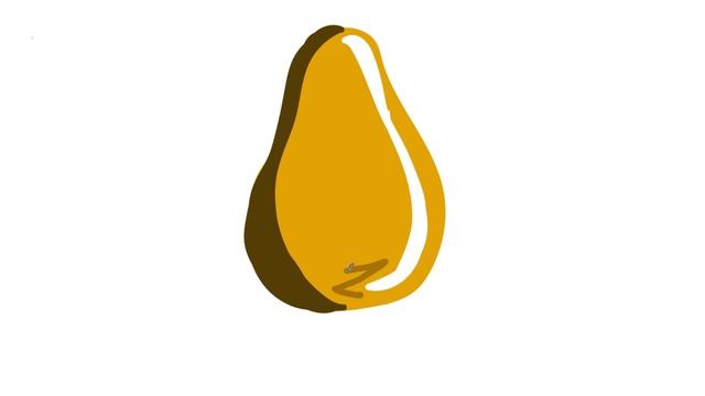 Рисуем груша часть 39