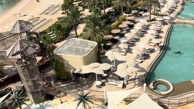 Обзор внутренней локации отеля Waldorf Astoria Luseil Doha #катар #travel #путешествия