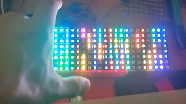 Эксперименты с wled, retro