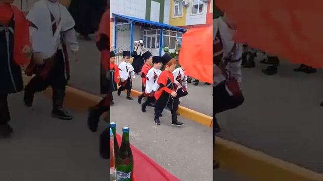 Самое милое видео.  Парад Победы в Детском саду .Дагестан.